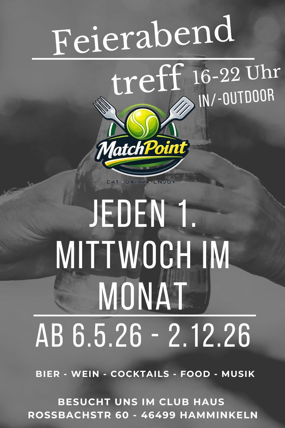 Eventplakat Feierabendtreff